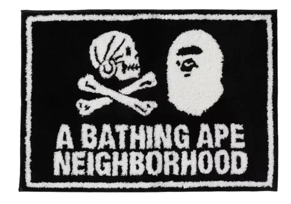A BATHING APE NEIGHBORHOOD RUG