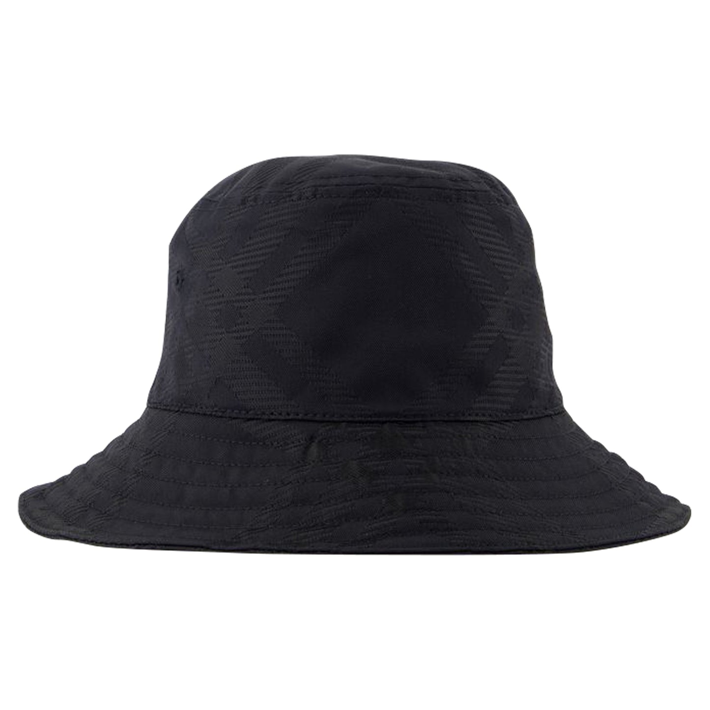 Tonal Bias Buket Hat - Burberry - Synthetic - Black