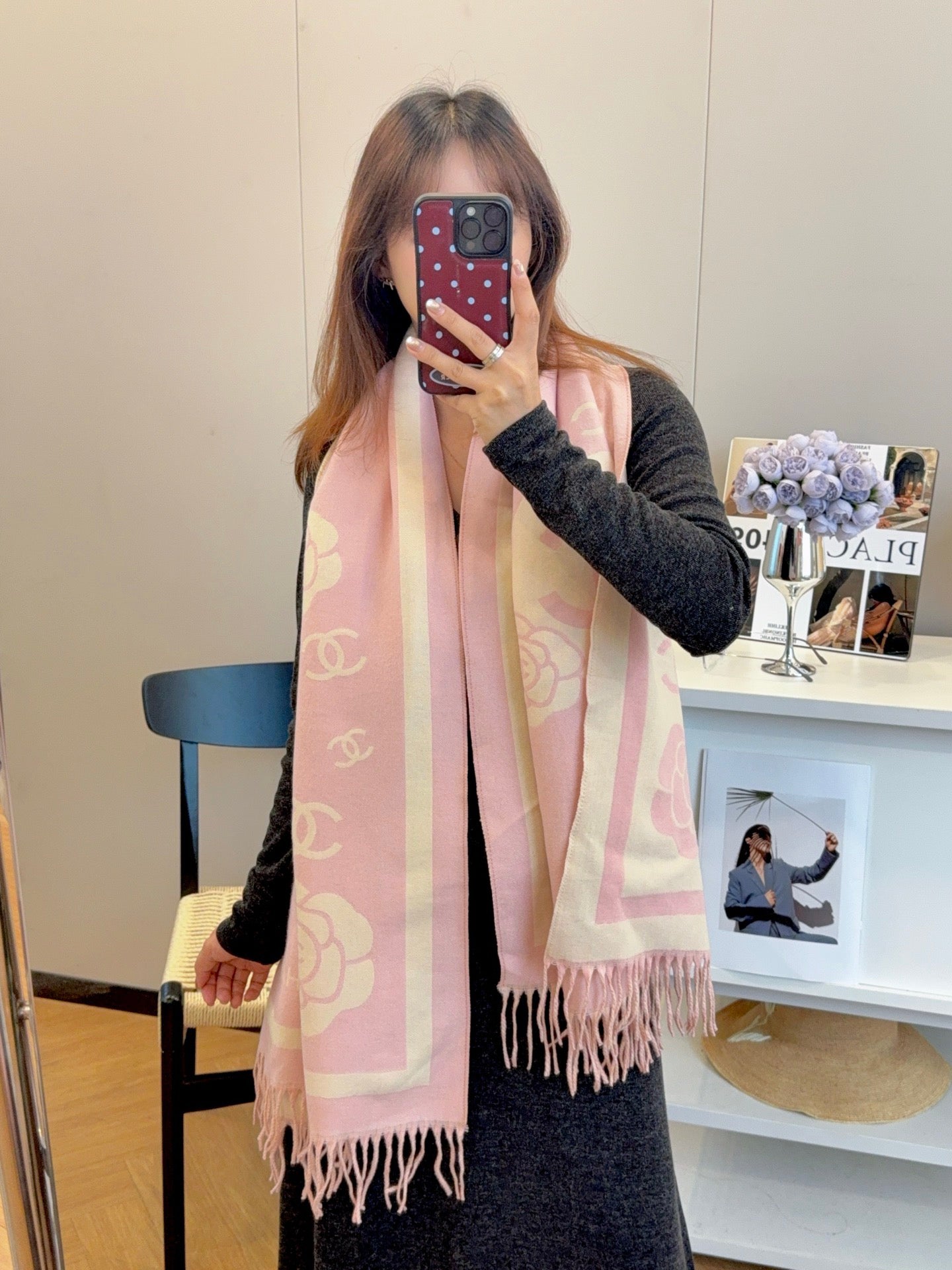 Unisex Cashmere Knit Scarf 2025 Autumn Winter - Classic Warm Design