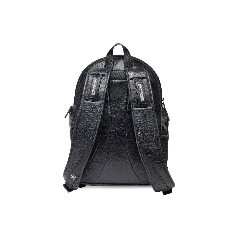 Balenciaga x Adidas 2025 Limited Edition Embossed Logo Leather Backpack