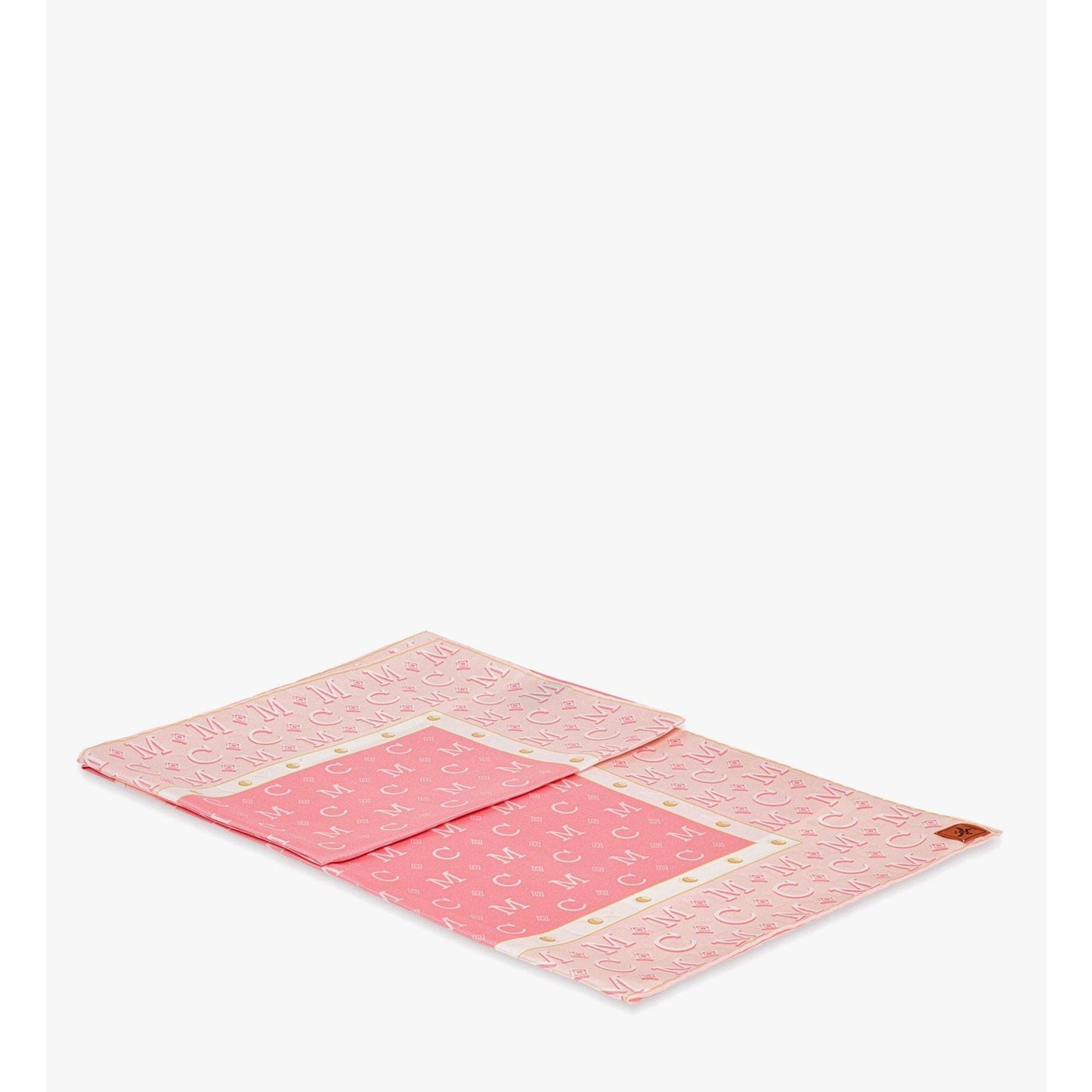 Diamond Monogram Scarf In Organic Silk