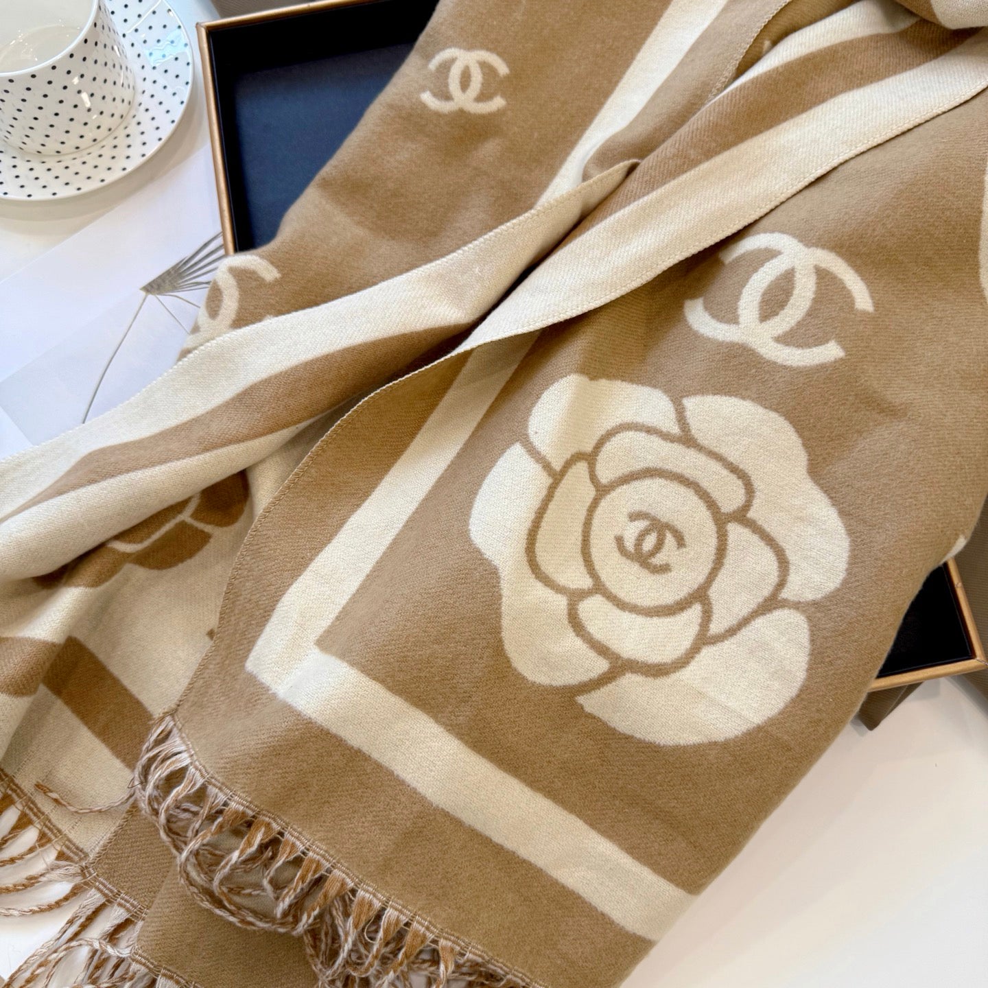 Unisex Cashmere Knit Scarf 2025 Autumn Winter - Classic Warm Design