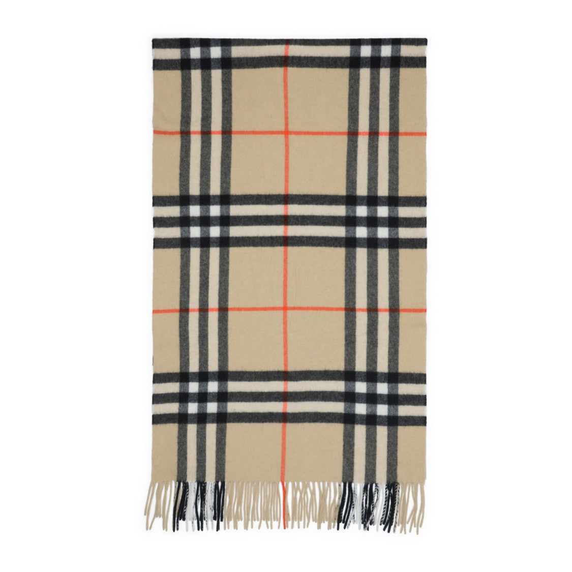 Beige Cashmere Scarf
