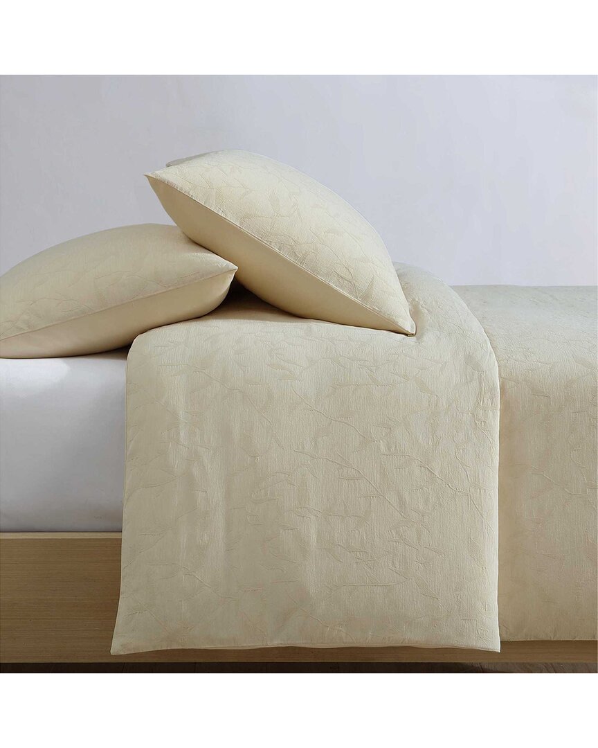 Calvin Klein Branching Leaves Cotton Comforter Set