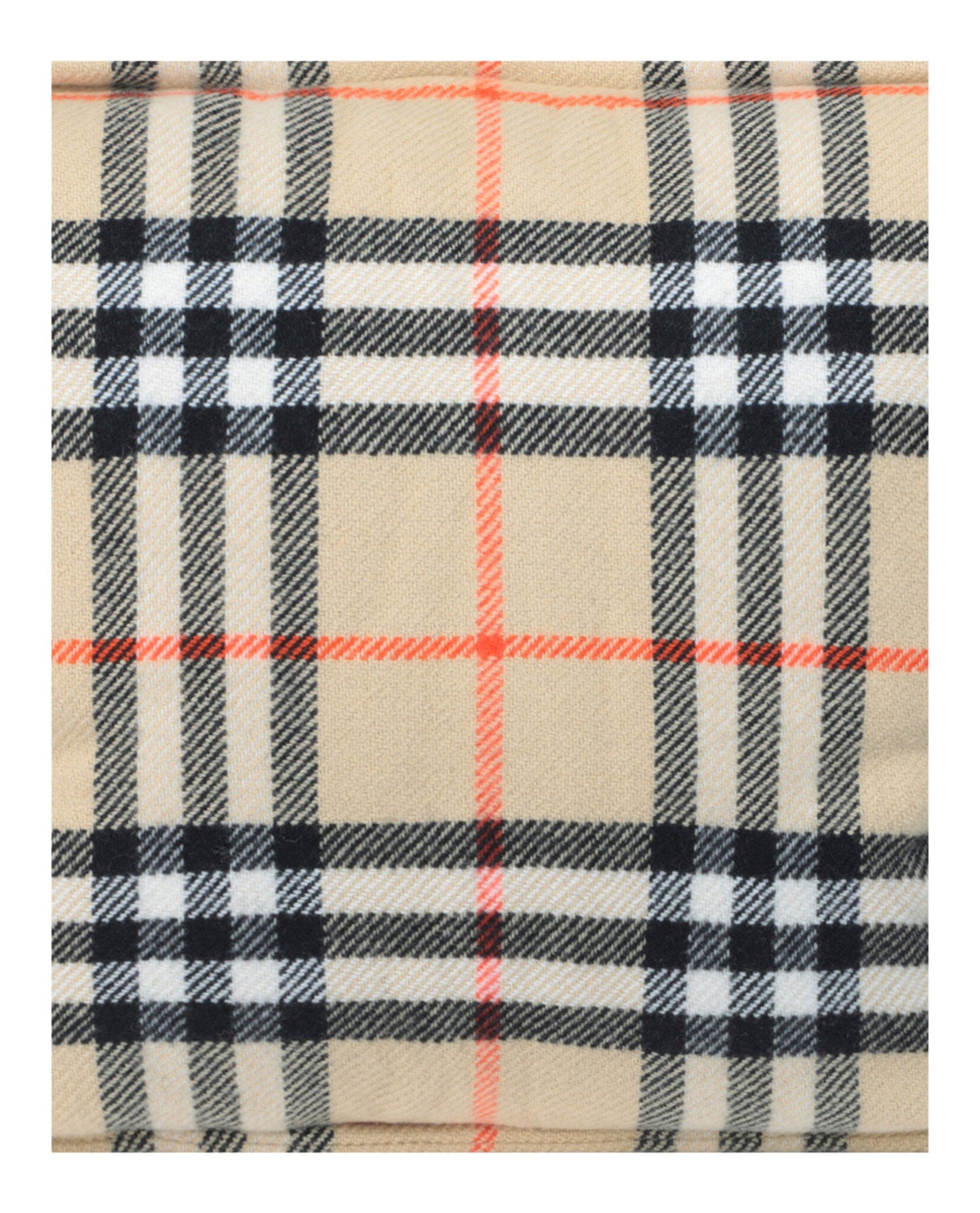 Large Vintage Check Throw Pillow