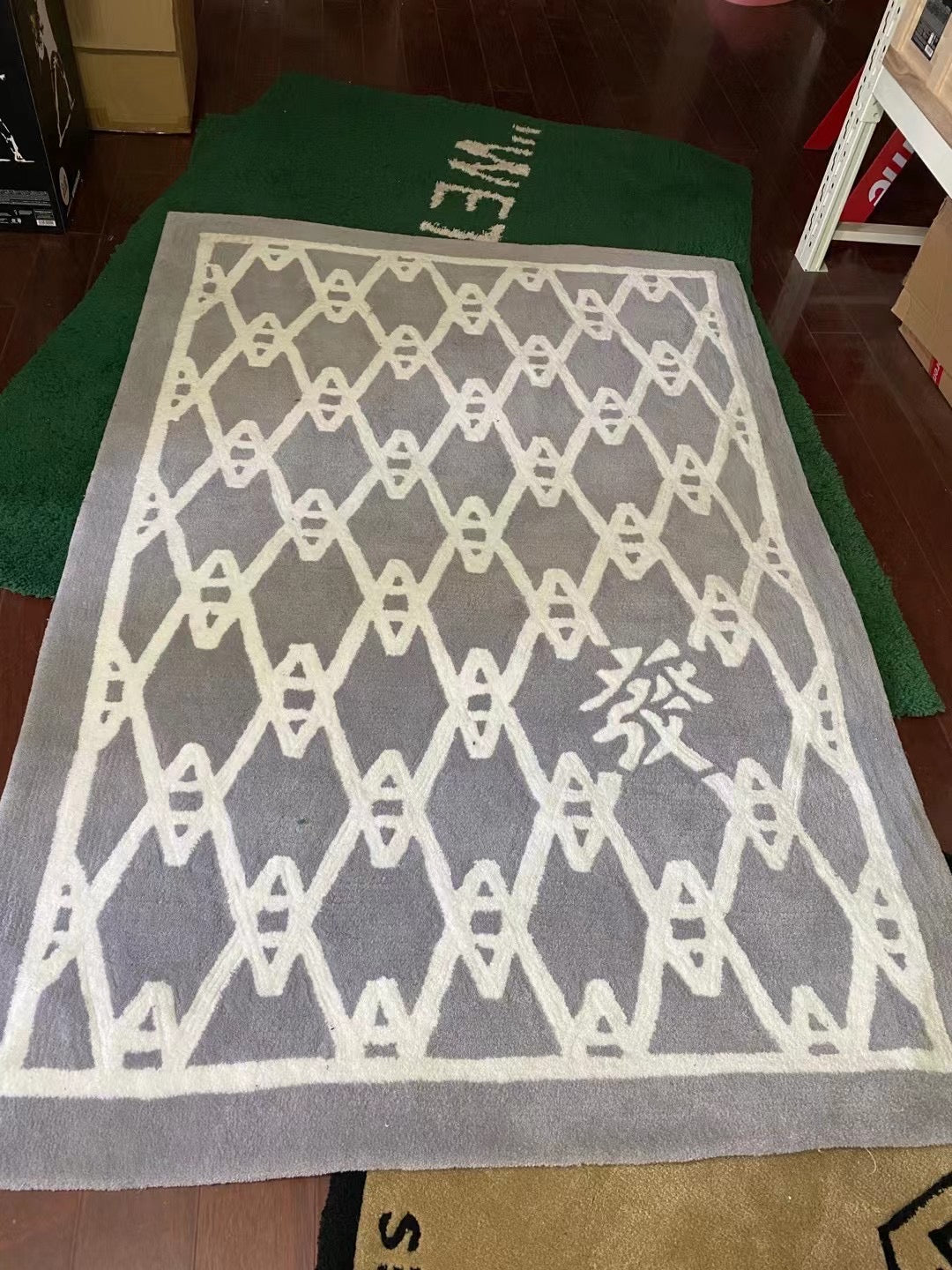 "MONOGRAM" RUG