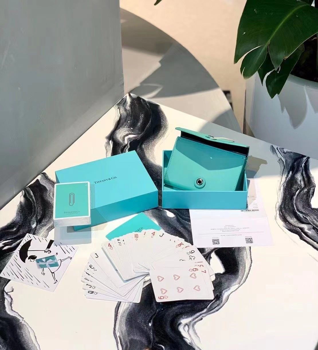 TIFFANY & CO PLAYING CARDS