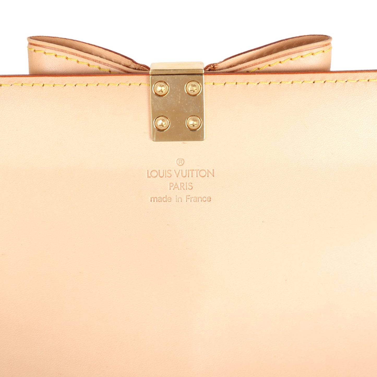 Vintage Louis Vuitton X Takashi Murakami Cream and Red Cherry Blossom Papillon Gold Hardware