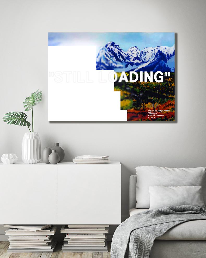 "STILL LOADING" CANVAS PRINT
