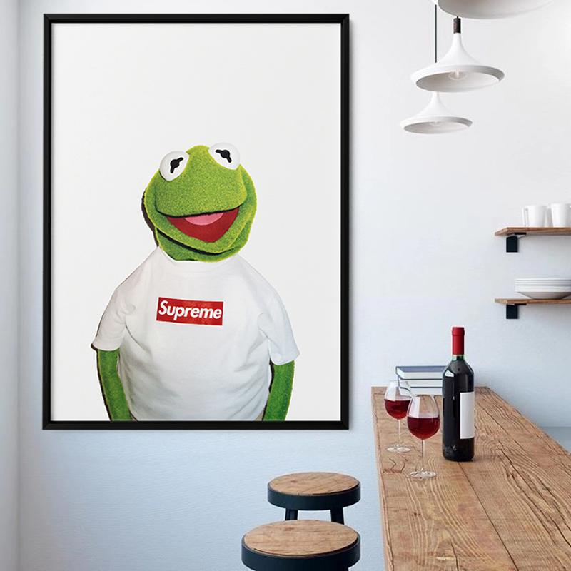 "KERMIT THE FROG" WALL FRAME