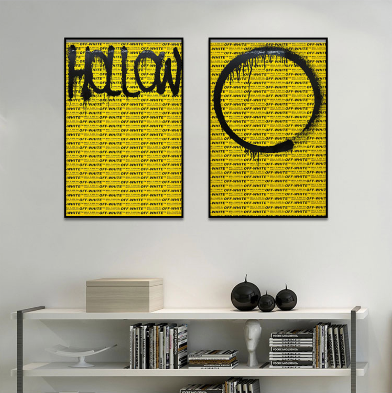 TAKASHI MURAKAMI X VIRGIL ABLOH HOLLOW WALL FRAME