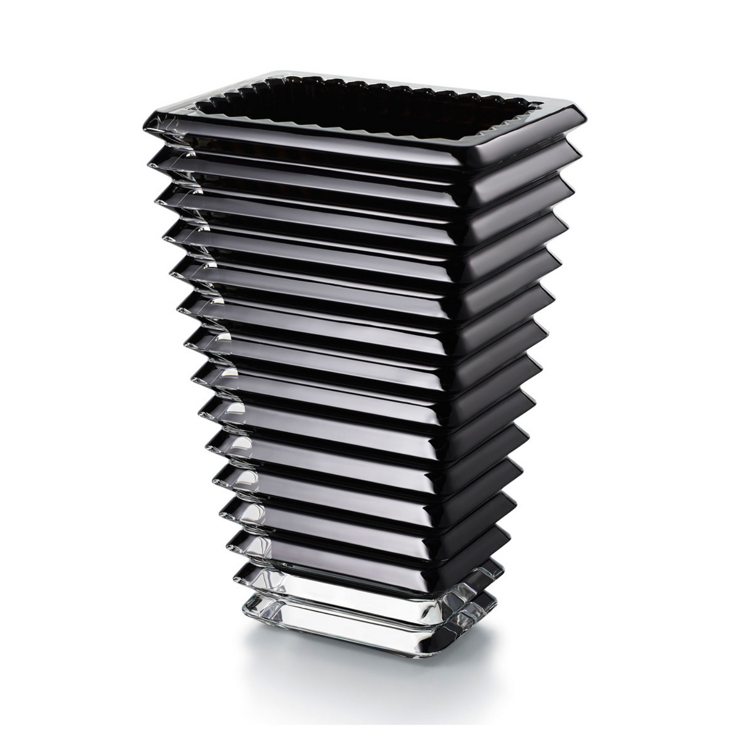 Baccarat Rectangular Eye Vase, Small