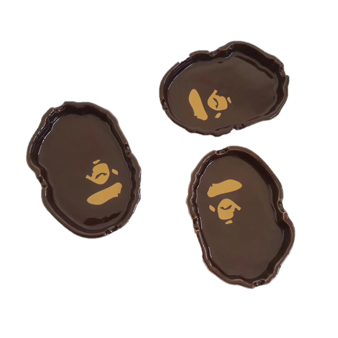 CINZEIRO BAPE CABEÇA DE MACACO