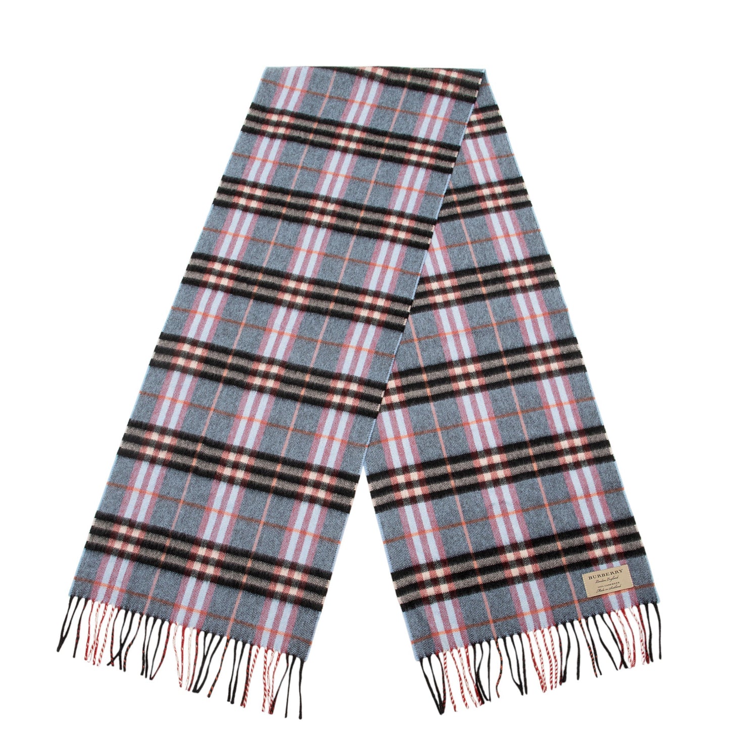 Burberry Vintage Cashmere Check Scarf