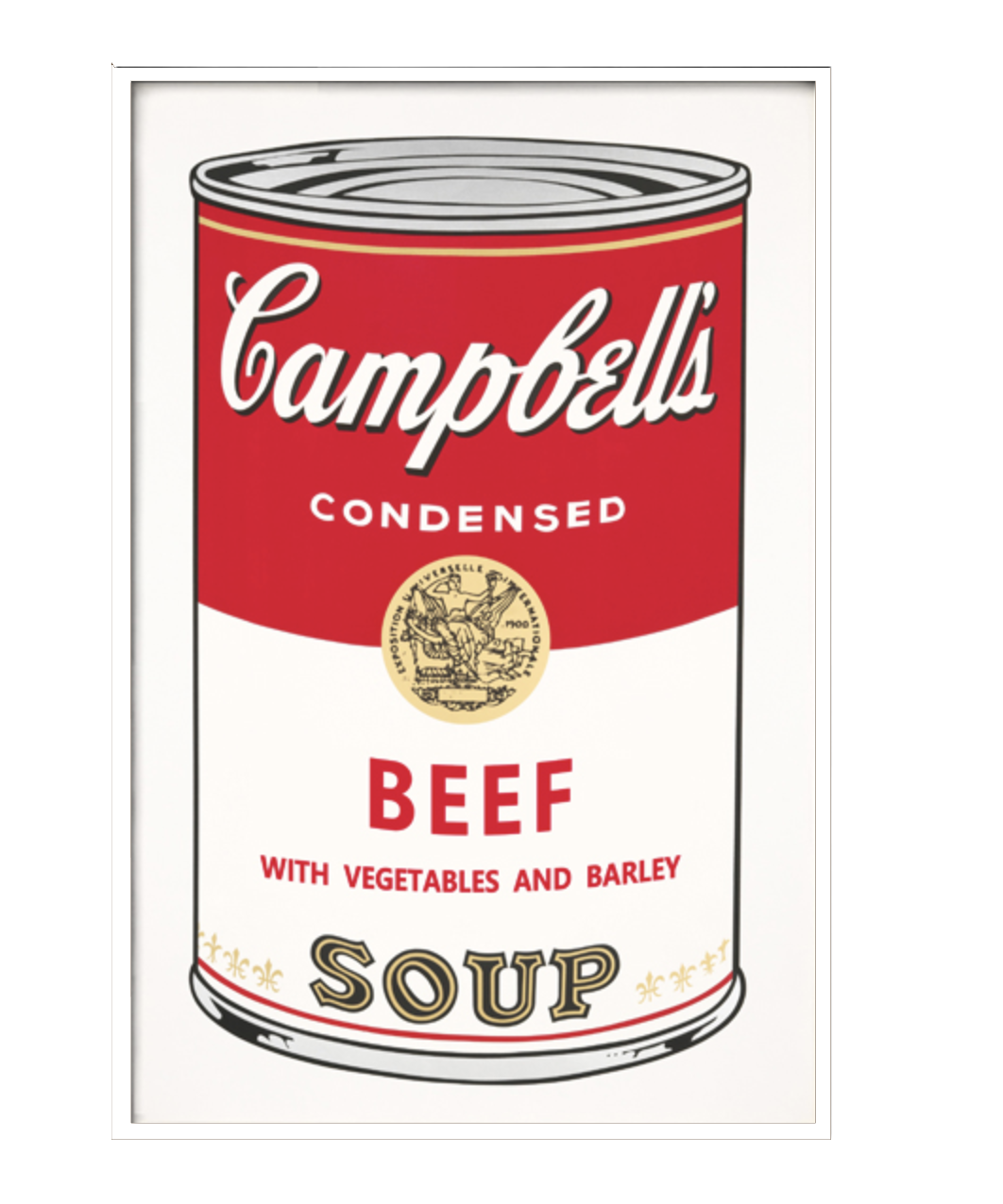 CAMPBELL SOUP WALL FRAME