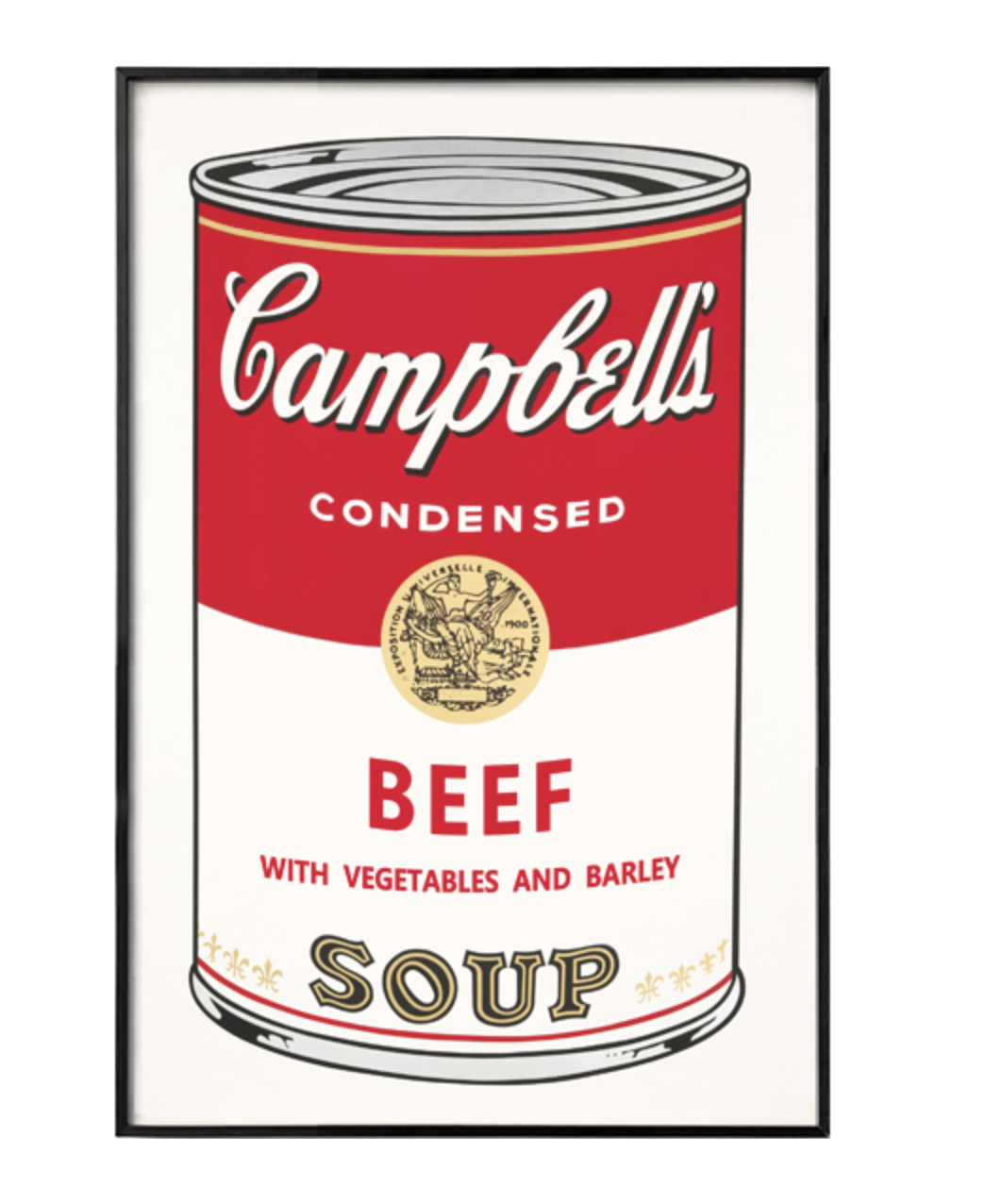 CAMPBELL SOUP WALL FRAME