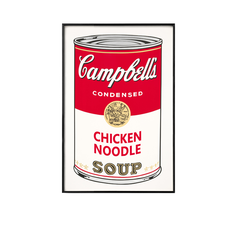 CAMPBELL SOUP WALL FRAME