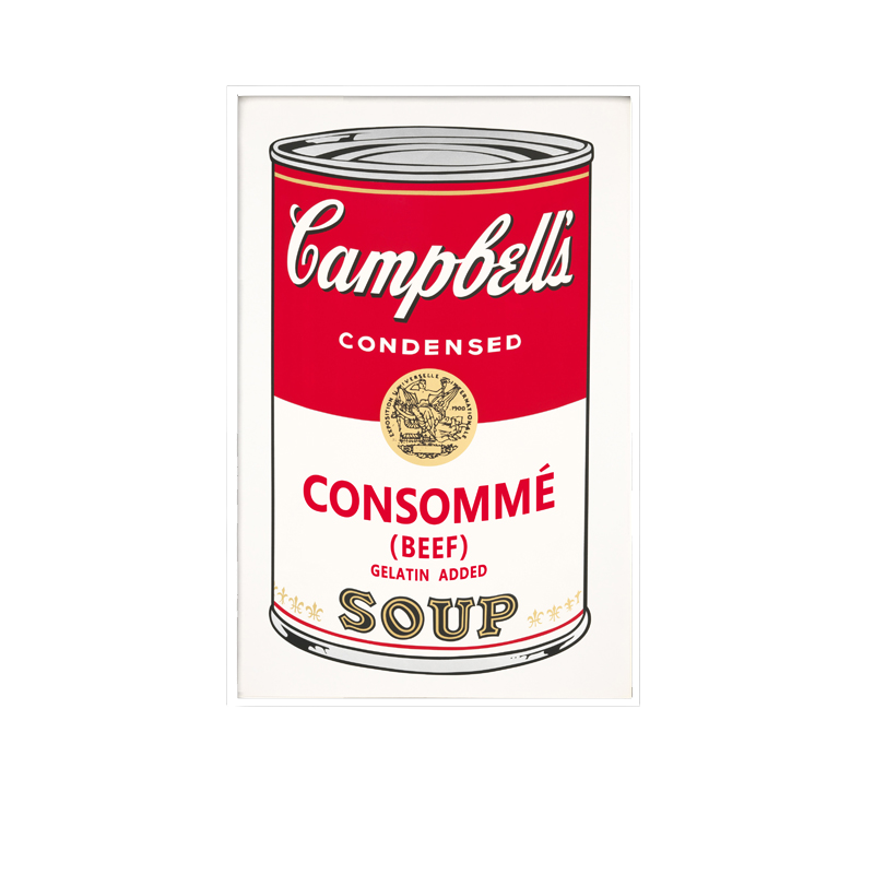 CAMPBELL SOUP WALL FRAME