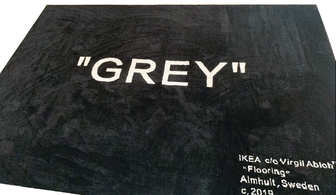 "GREY" RUG
