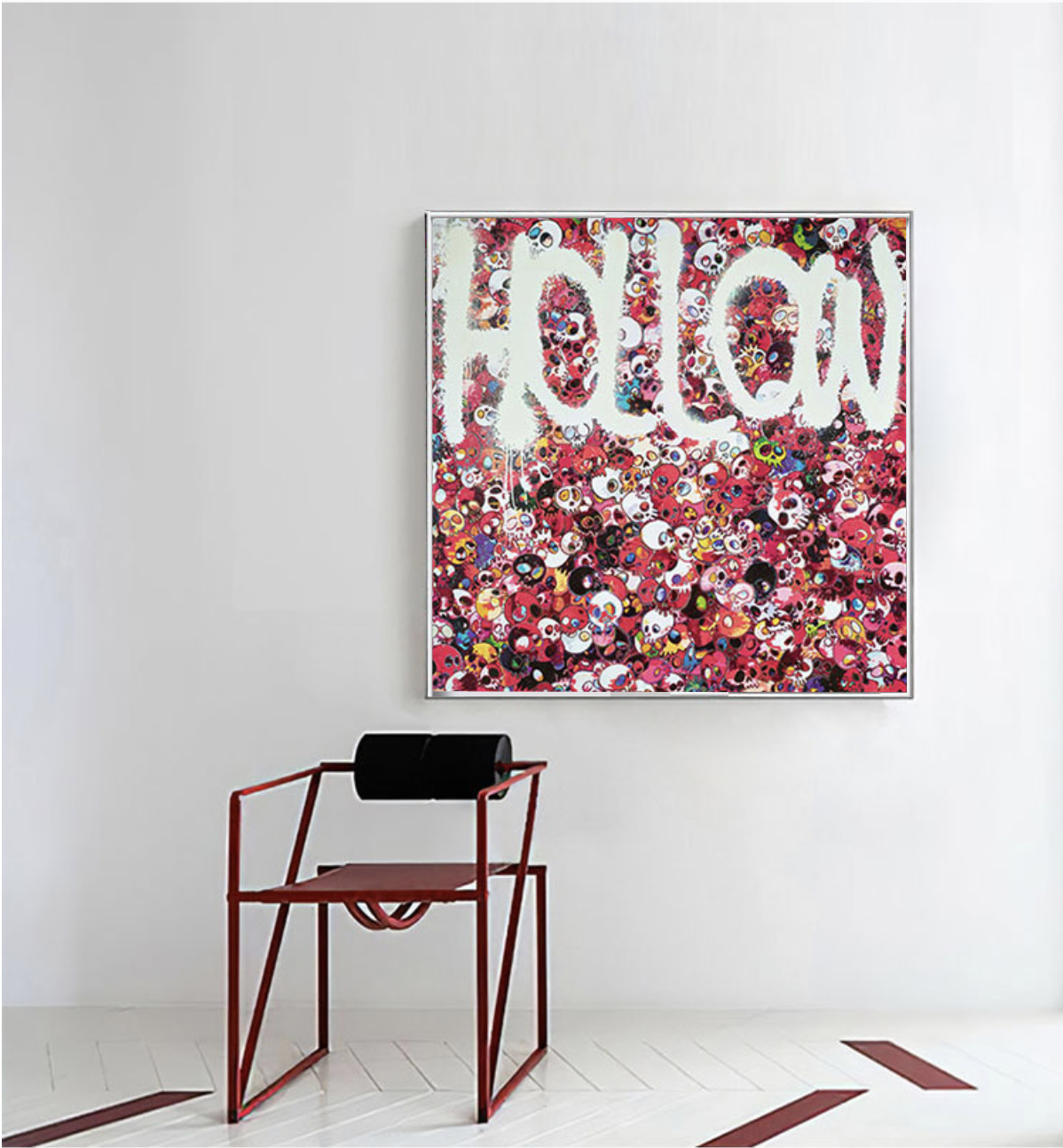 TAKASHI MURAKAMI X VIRGIL ABLOH HOLLOW WALL FRAME