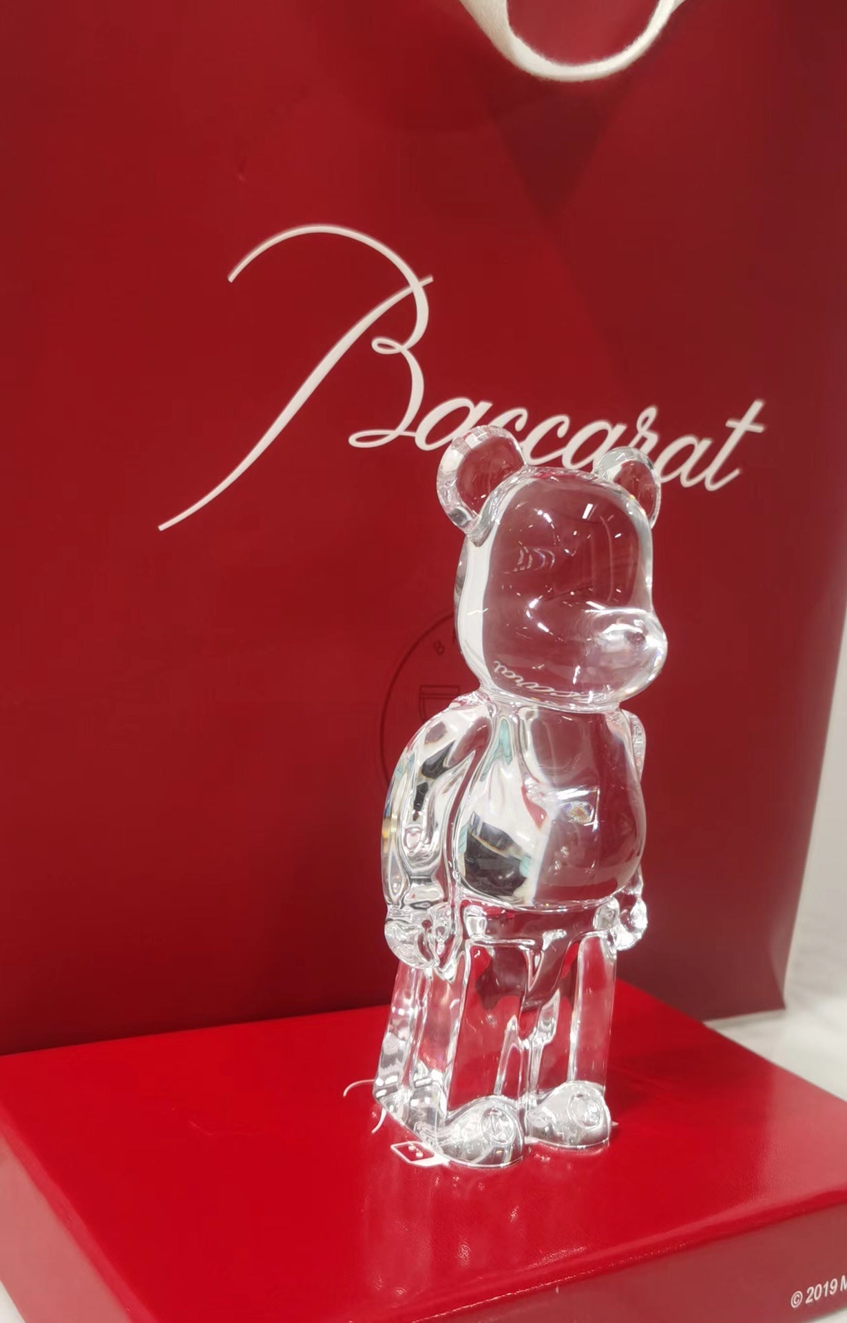 Bearbrick x Baccarat Paris Limited Edition 200% Crystal Bear