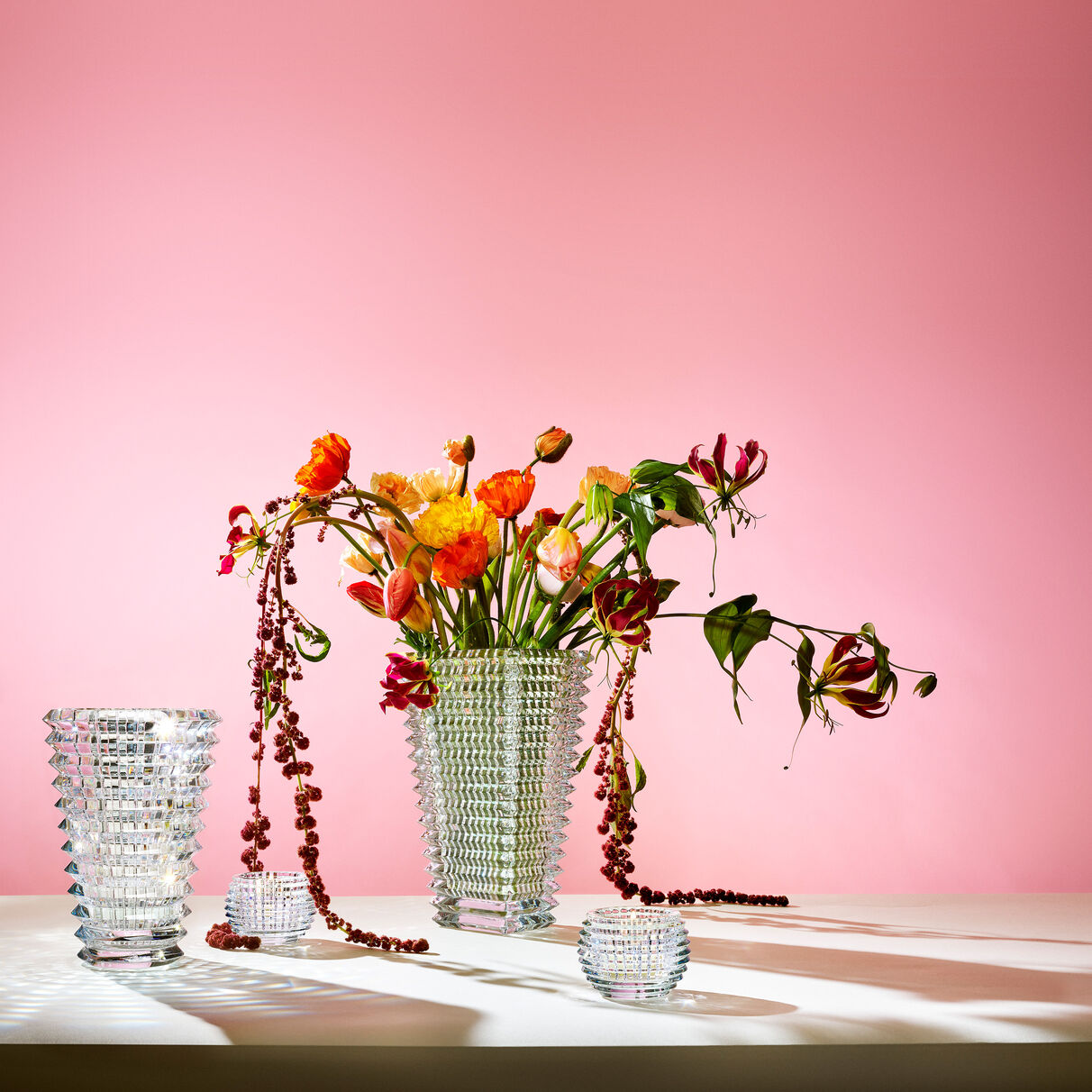 Baccarat Eye Vase, Small