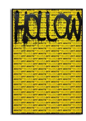 TAKASHI MURAKAMI X VIRGIL ABLOH HOLLOW WALL FRAME