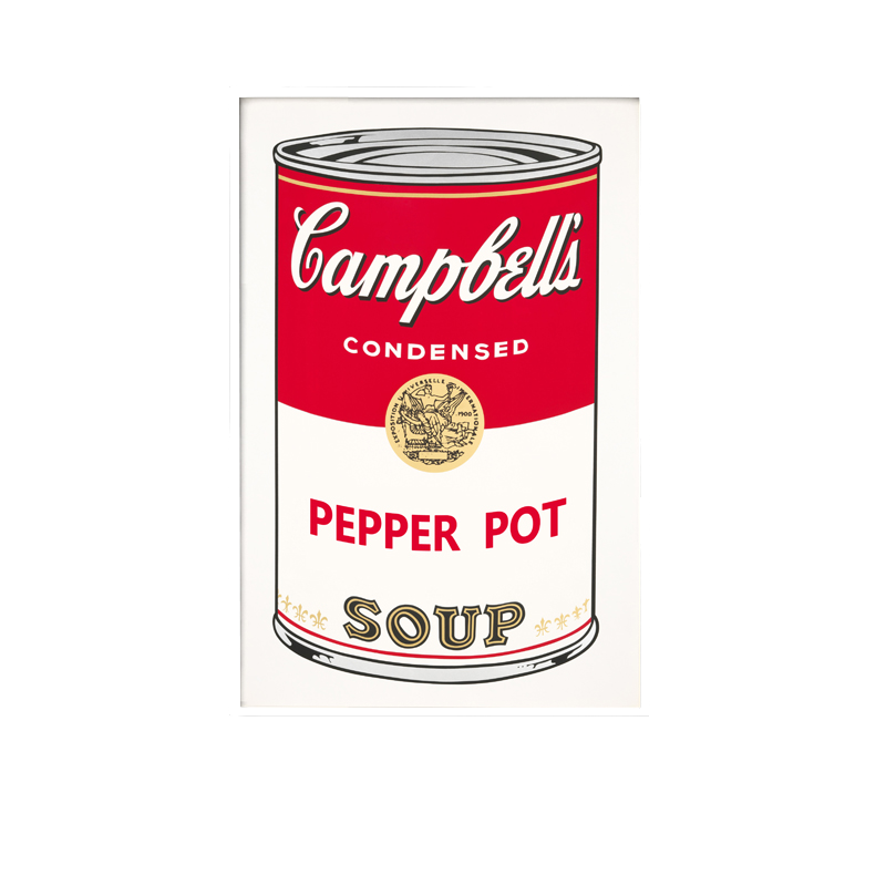 CAMPBELL SOUP WALL FRAME
