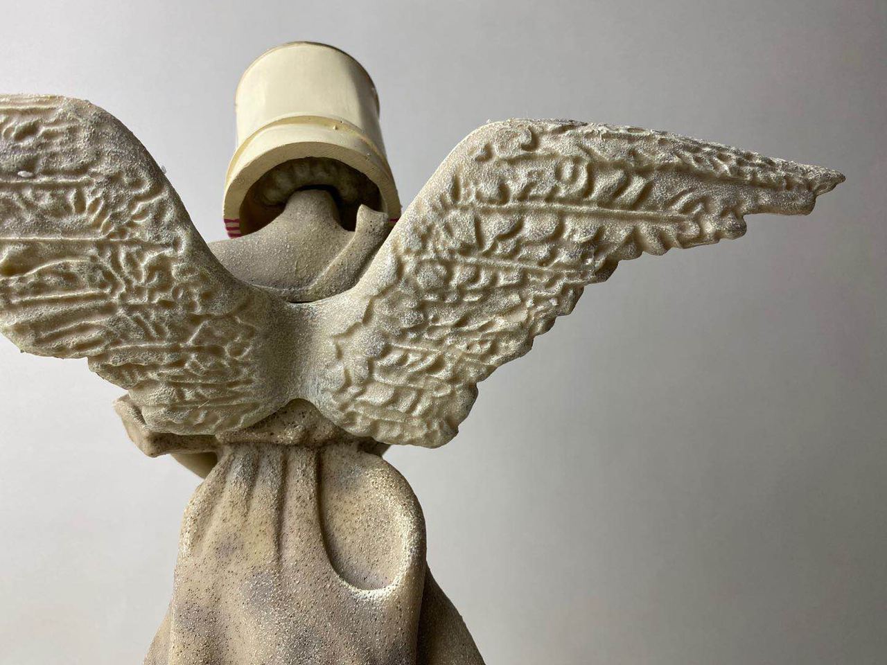 PINK ANGEL FIGURINE