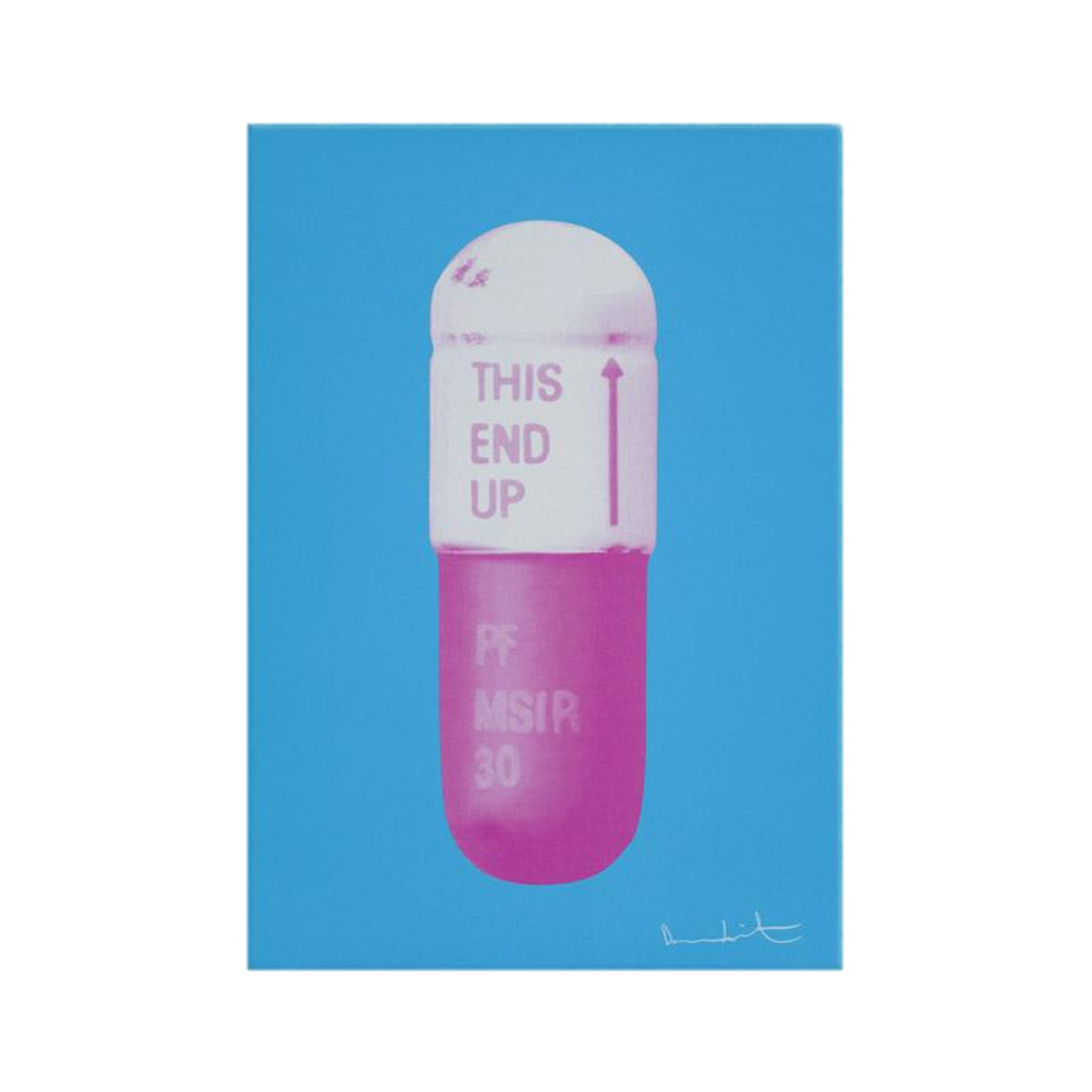 "THE CURE" PILLS CANVAS PRINT