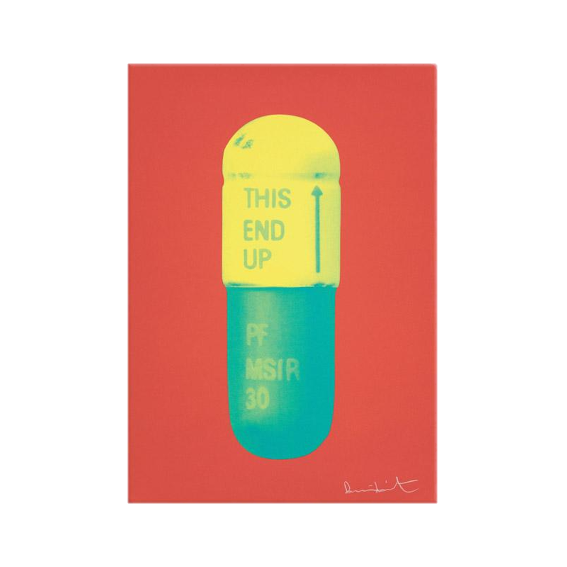 "THE CURE" PILLS CANVAS PRINT