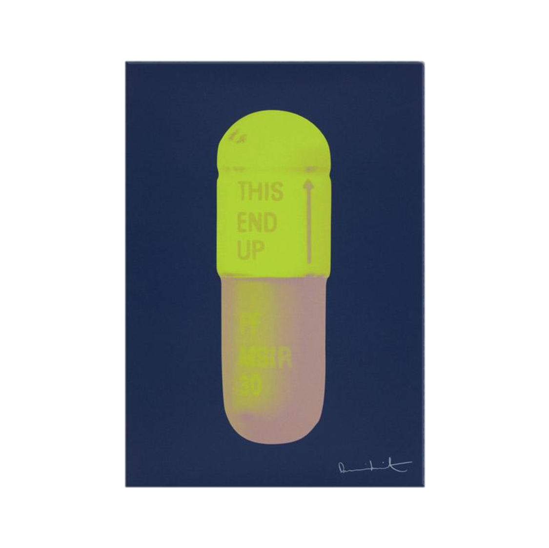 "THE CURE" PILLS CANVAS PRINT