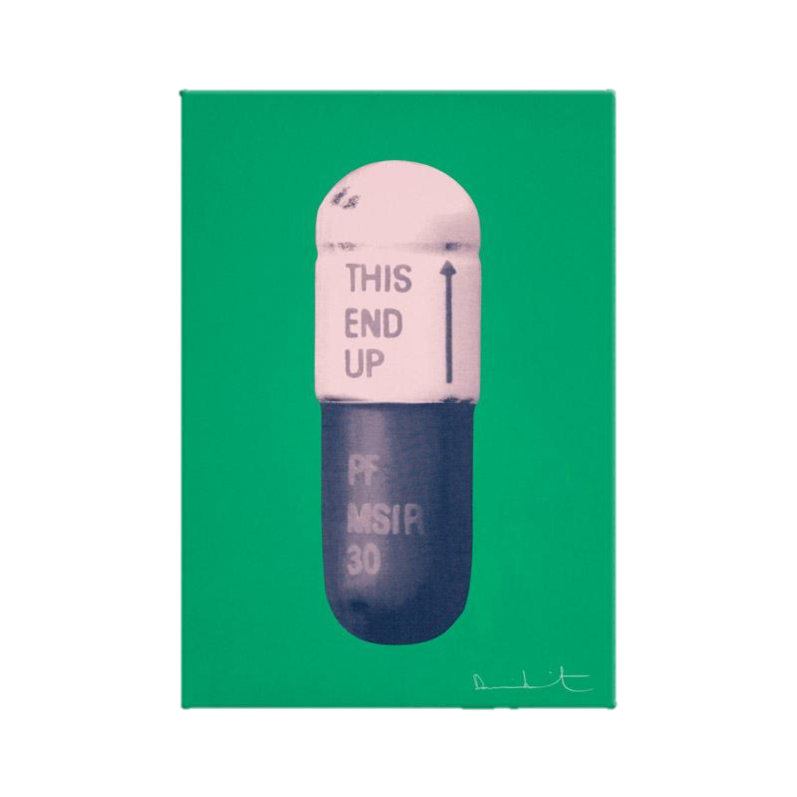 "THE CURE" PILLS CANVAS PRINT