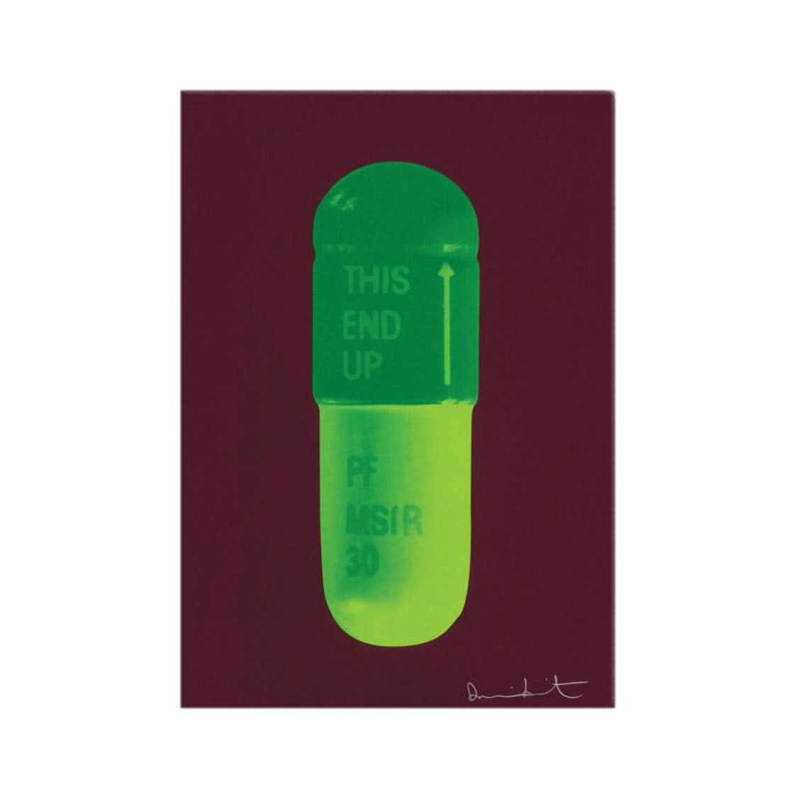 "THE CURE" PILLS CANVAS PRINT