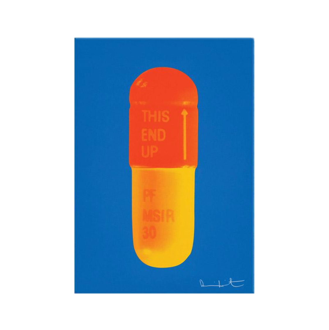 "THE CURE" PILLS CANVAS PRINT