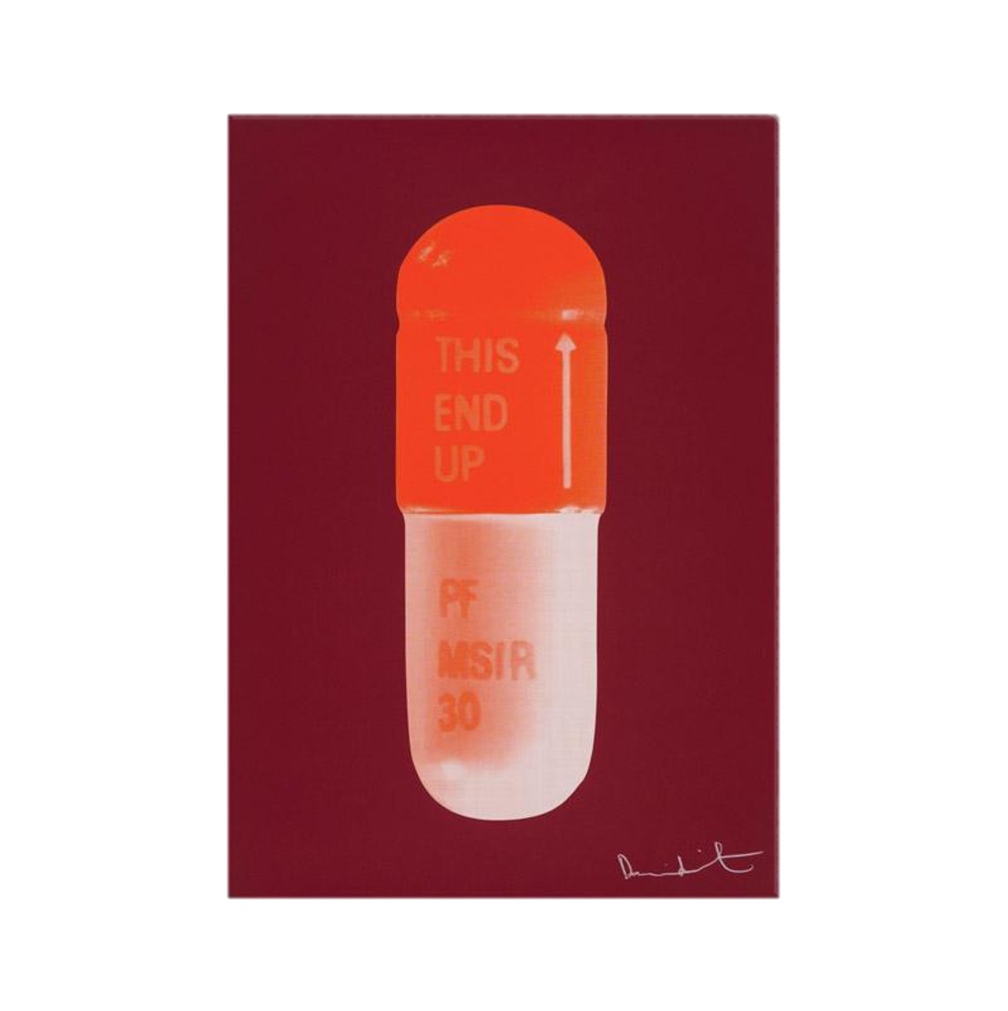 "THE CURE" PILLS CANVAS PRINT