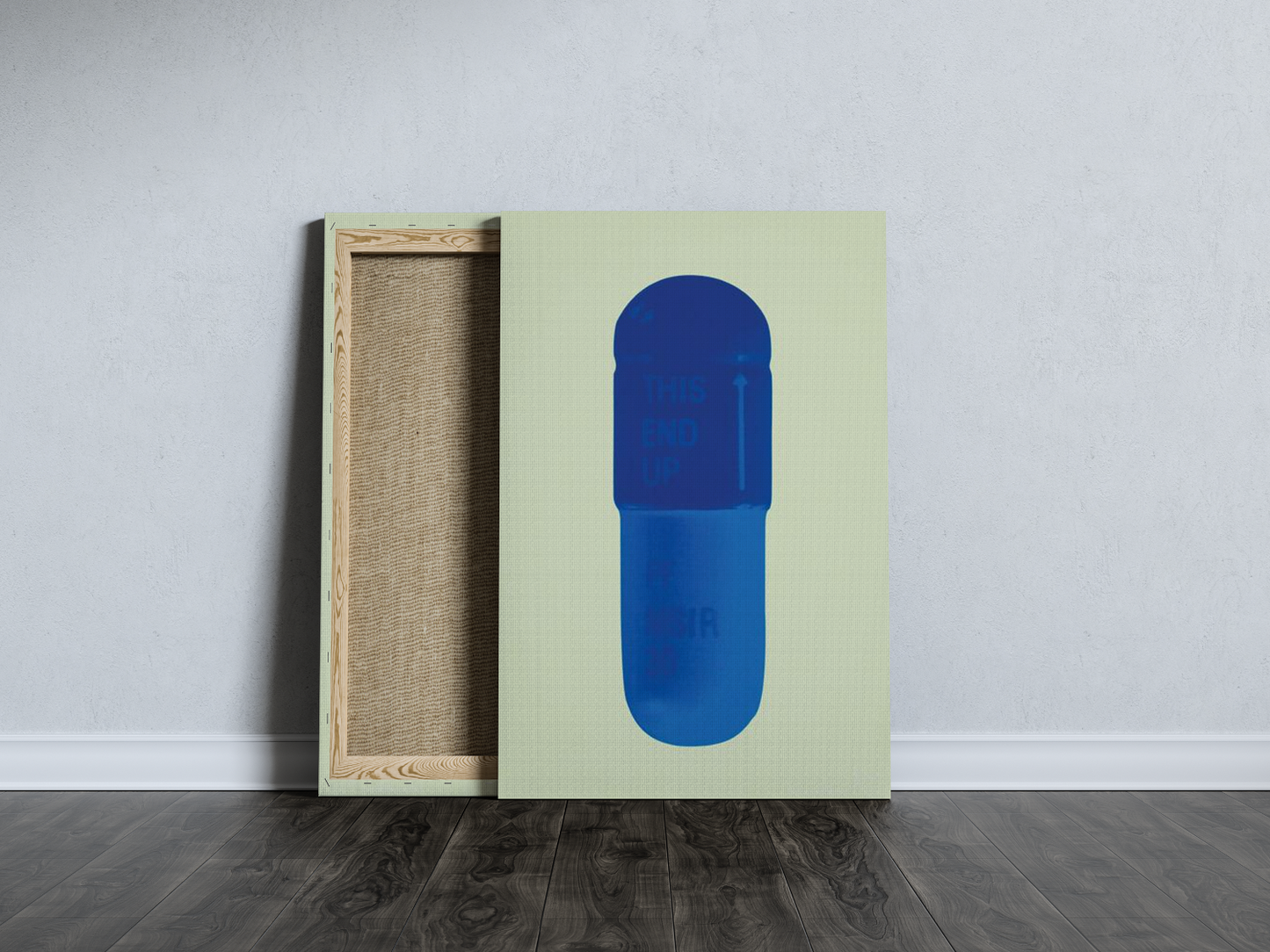 "THE CURE" PILLS CANVAS PRINT