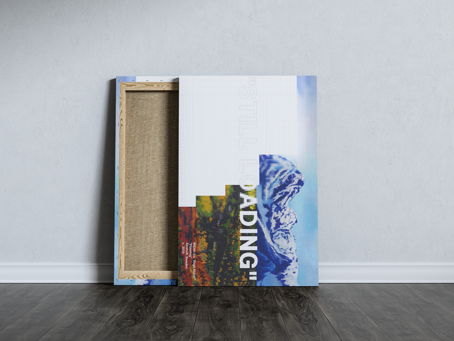 "STILL LOADING" CANVAS PRINT