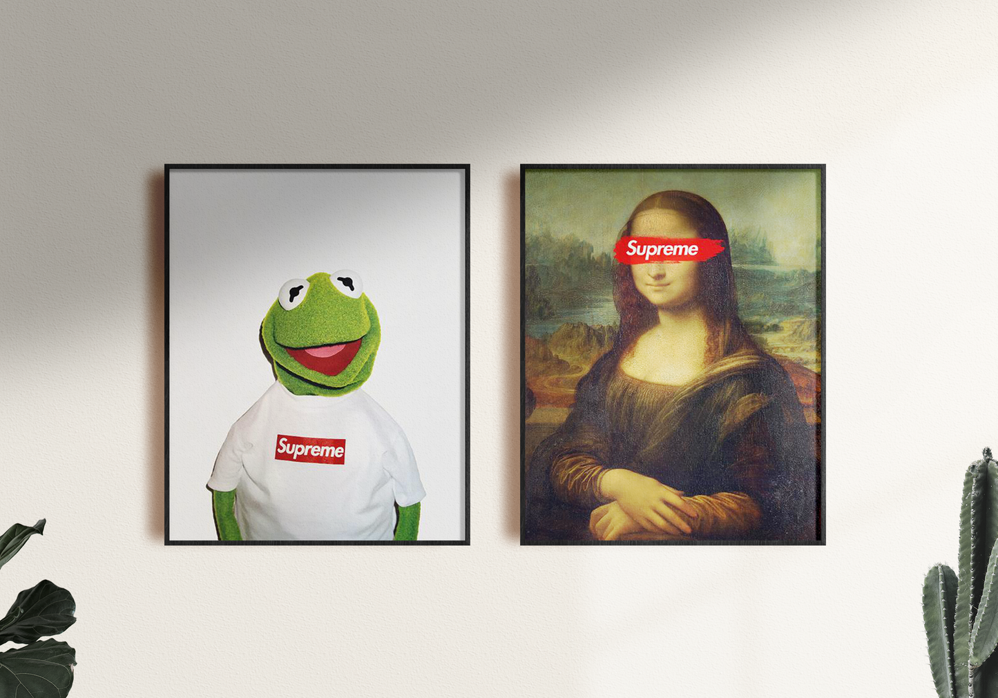 "KERMIT THE FROG" WALL FRAME