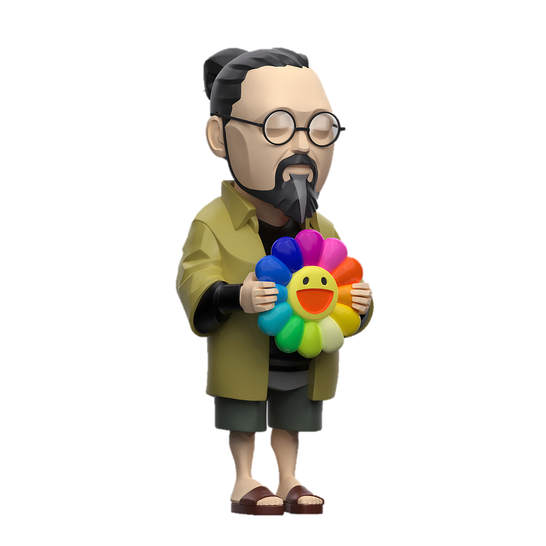 TAKASHI MURAKAMI FIGURINE AUTHORS SERIES