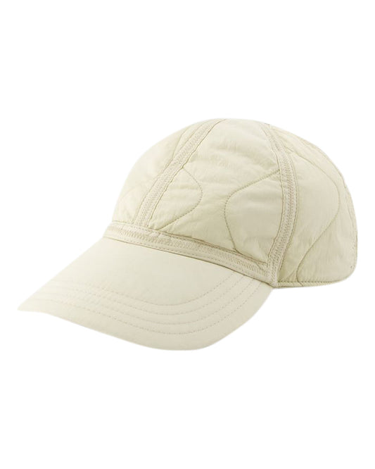 Quilted Cap - Burberry - Nylon - Beige