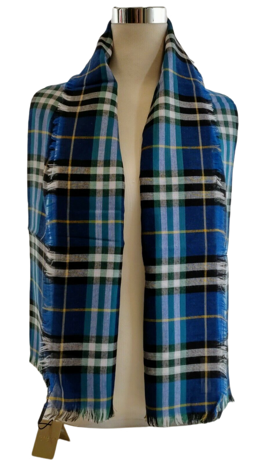 Burberry Canyan  Castleford Check  Weight Large Scarf Shawl