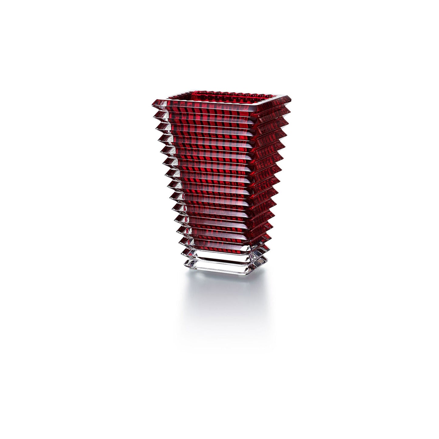 Baccarat Rectangular Eye Vase, Small