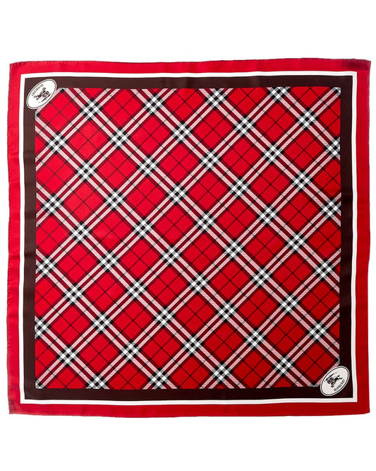 Burberry Check Silk Scarf