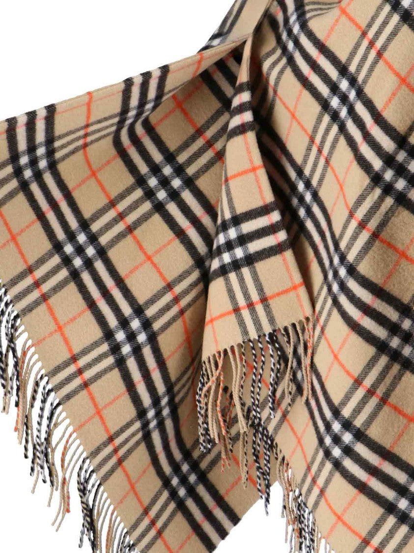 Wool-Cashmere Cape – Beige