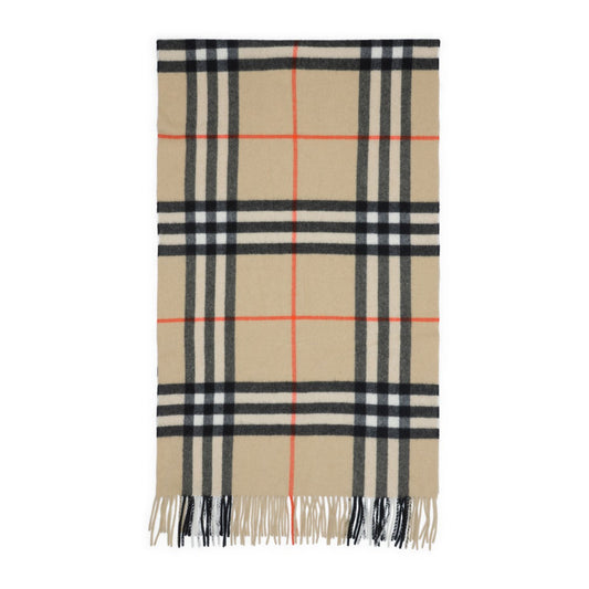 Beige Cashmere Scarf