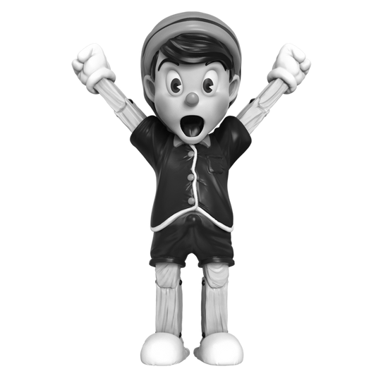 PINOCCHIO FIGURES MONOCHROME (A WOOD AWAKENING)