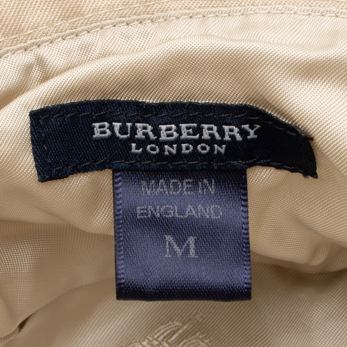 Burberry Cotton Check Trim Bucket Hat