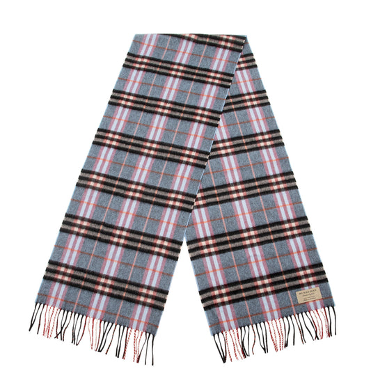 Burberry Vintage Cashmere Check Scarf