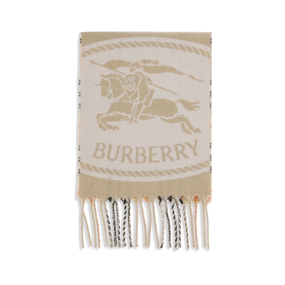 Burberry Knight Stamp reversible Women's Scarf